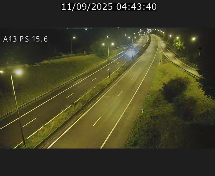 Traffic live webcam Luxembourg Kayl - A13 direction Dudelange - BK 15.6