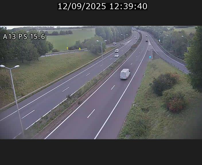 Traffic live webcam Luxembourg Kayl - A13 direction Dudelange - BK 15.6