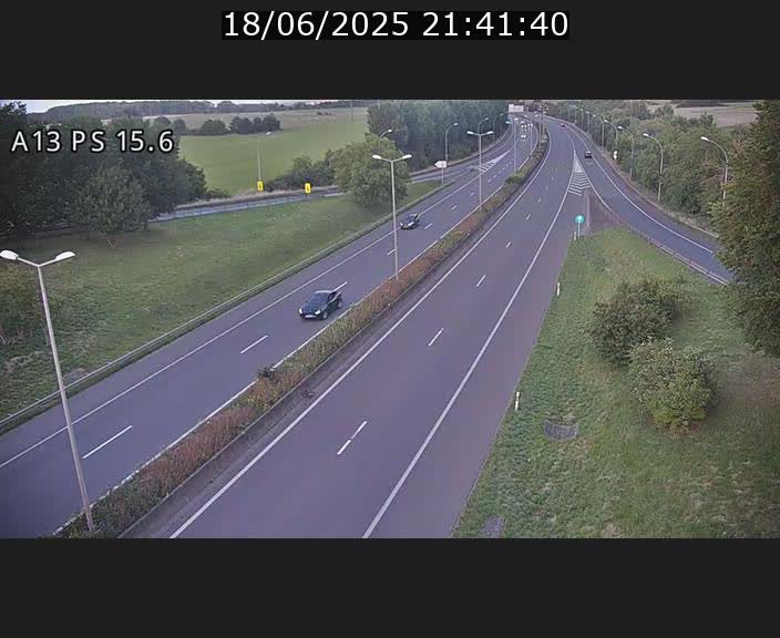 Traffic live webcam Luxembourg Kayl - A13 direction Dudelange - BK 15.6