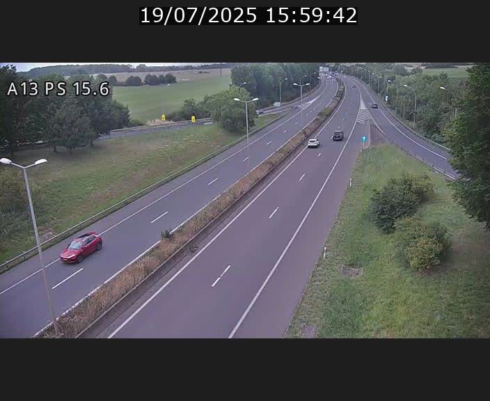 <h2>Traffic live webcam Luxembourg Kayl - A13 direction Dudelange - BK 15.6</h2>