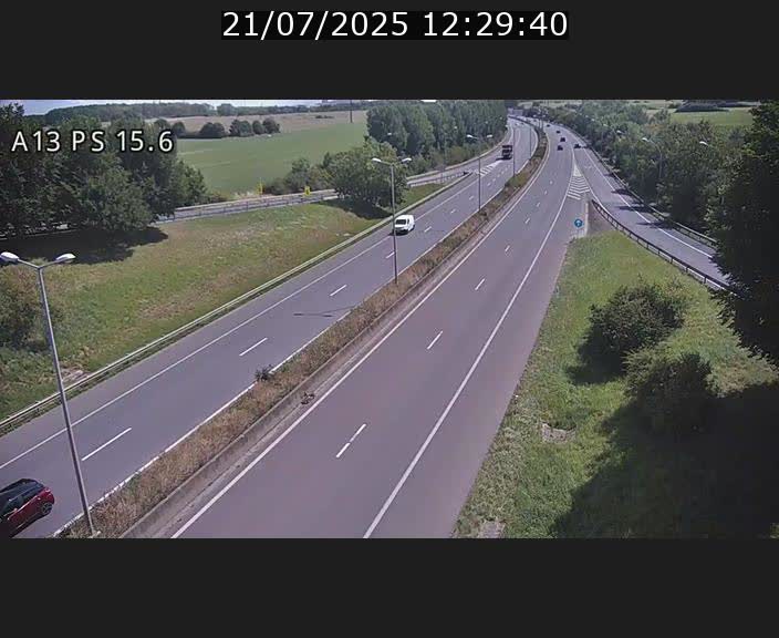 <h2>Traffic live webcam Luxembourg Kayl - A13 direction Dudelange - BK 15.6</h2>