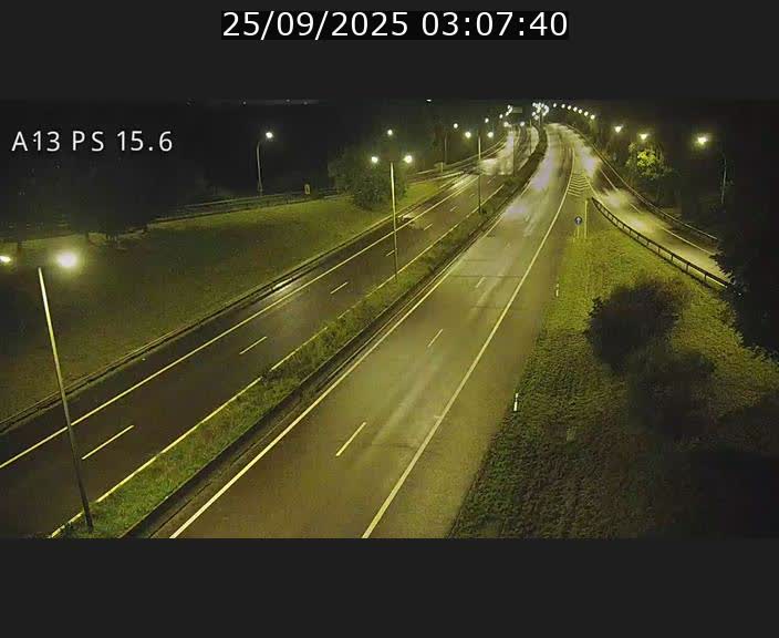Traffic live webcam Luxembourg Kayl - A13 direction Dudelange - BK 15.6