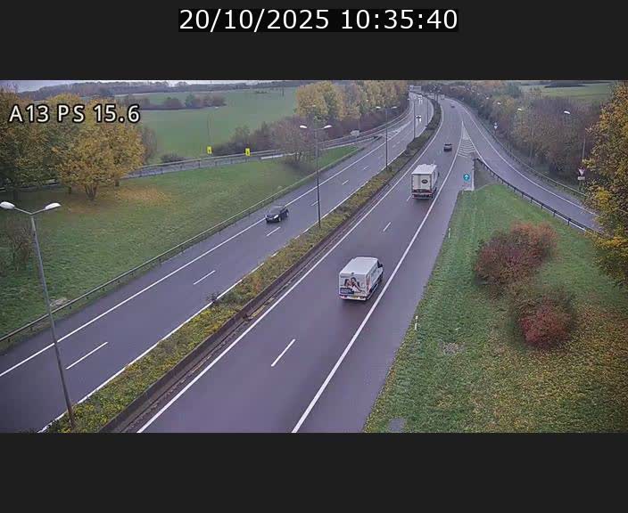 <h2>Traffic live webcam Luxembourg Kayl - A13 direction Dudelange - BK 15.6</h2>