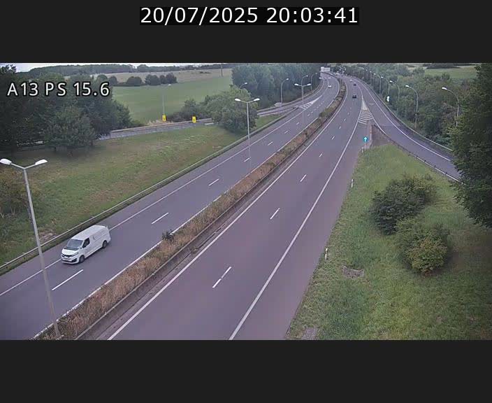 <h2>Traffic live webcam Luxembourg Kayl - A13 direction Dudelange - BK 15.6</h2>