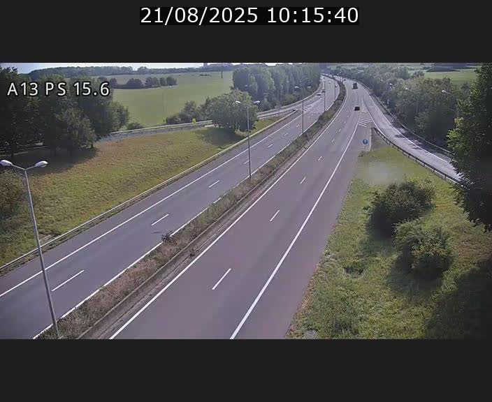 <h2>Traffic live webcam Luxembourg Kayl - A13 direction Dudelange - BK 15.6</h2>