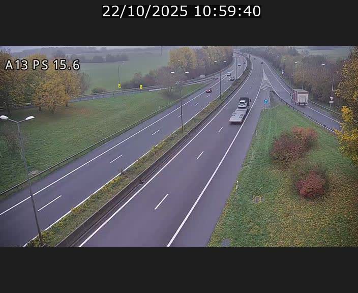<h2>Traffic live webcam Luxembourg Kayl - A13 direction Dudelange - BK 15.6</h2>