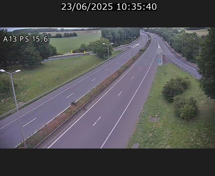 <h2>Traffic live webcam Luxembourg Kayl - A13 direction Dudelange - BK 15.6</h2>