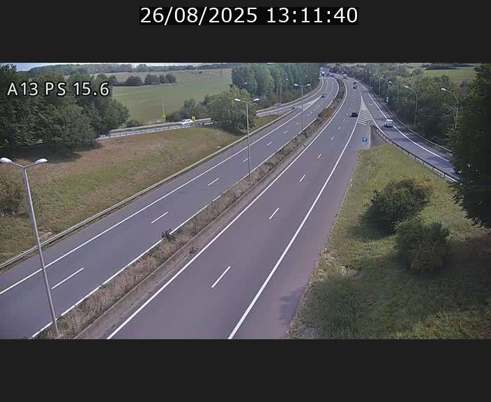 <h2>Traffic live webcam Luxembourg Kayl - A13 direction Dudelange - BK 15.6</h2>