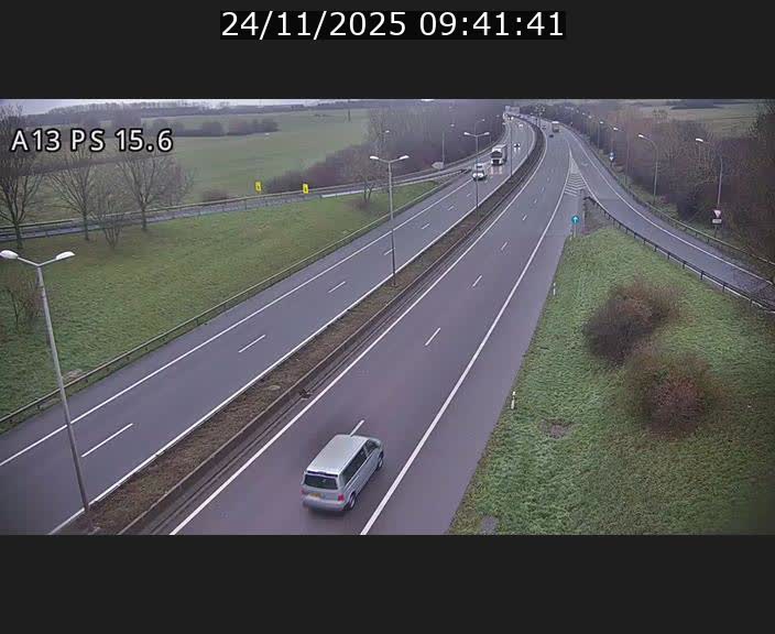 <h2>Traffic live webcam Luxembourg Kayl - A13 direction Dudelange - BK 15.6</h2>