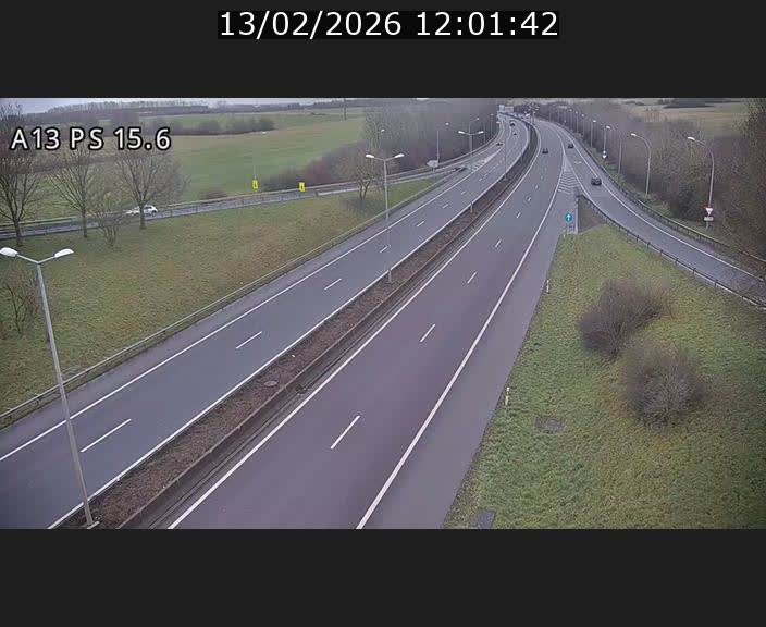 <h2>Traffic live webcam Luxembourg Kayl - A13 direction Dudelange - BK 15.6</h2>