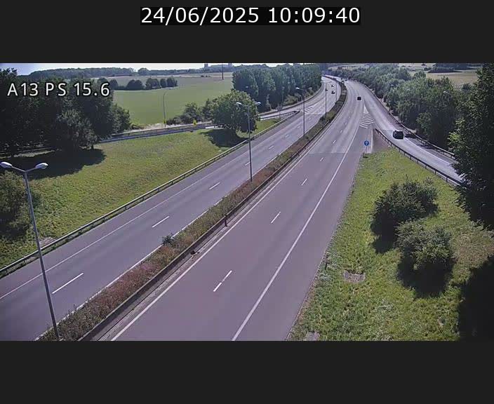 <h2>Traffic live webcam Luxembourg Kayl - A13 direction Dudelange - BK 15.6</h2>