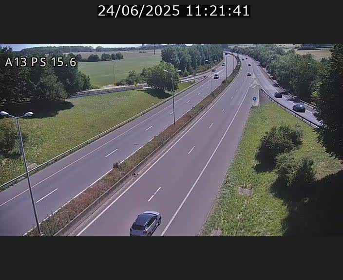 <h2>Traffic live webcam Luxembourg Kayl - A13 direction Dudelange - BK 15.6</h2>