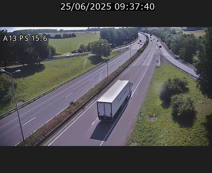 <h2>Traffic live webcam Luxembourg Kayl - A13 direction Dudelange - BK 15.6</h2>