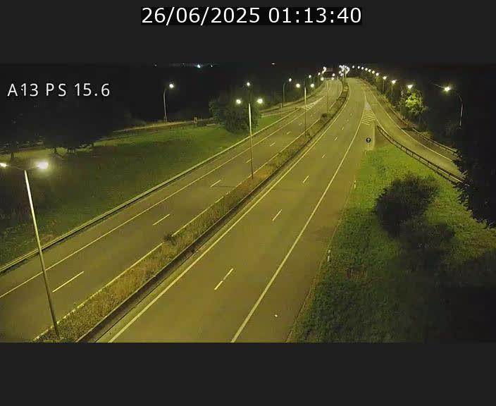 <h2>Traffic live webcam Luxembourg Kayl - A13 direction Dudelange - BK 15.6</h2>