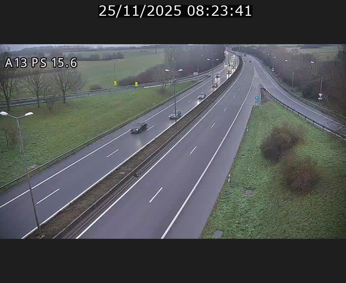 <h2>Traffic live webcam Luxembourg Kayl - A13 direction Dudelange - BK 15.6</h2>