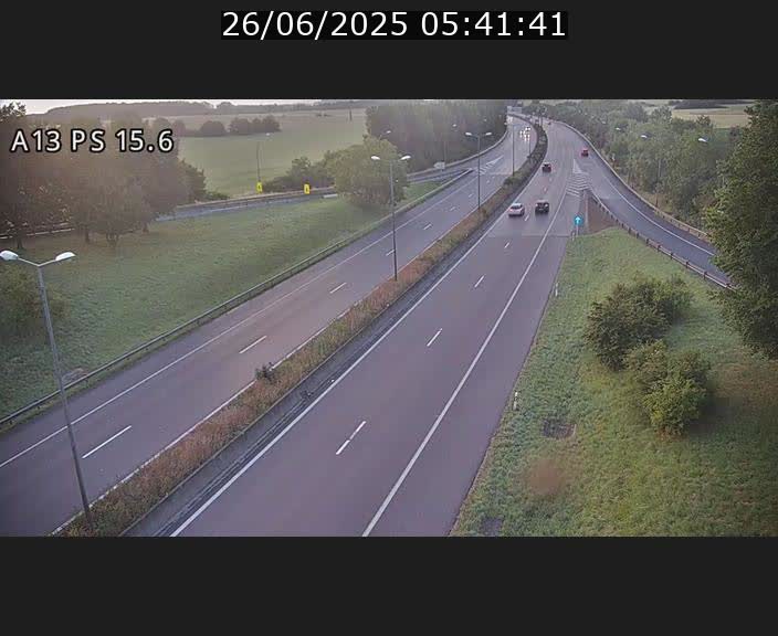 <h2>Traffic live webcam Luxembourg Kayl - A13 direction Dudelange - BK 15.6</h2>