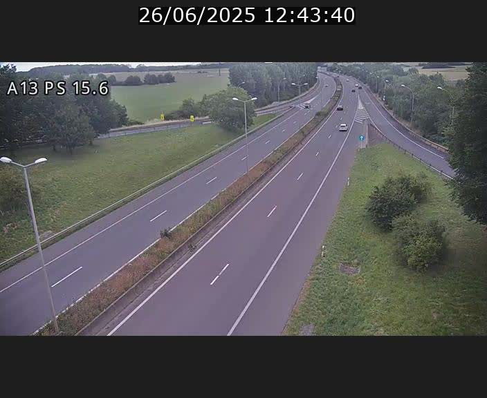 <h2>Traffic live webcam Luxembourg Kayl - A13 direction Dudelange - BK 15.6</h2>