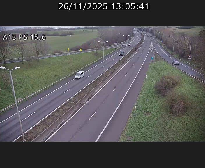 <h2>Traffic live webcam Luxembourg Kayl - A13 direction Dudelange - BK 15.6</h2>
