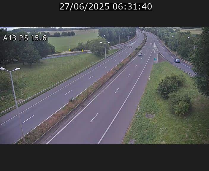 <h2>Traffic live webcam Luxembourg Kayl - A13 direction Dudelange - BK 15.6</h2>