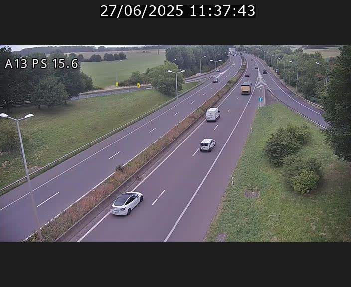 <h2>Traffic live webcam Luxembourg Kayl - A13 direction Dudelange - BK 15.6</h2>