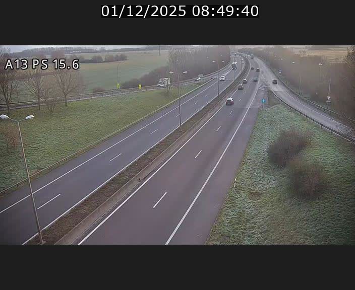 <h2>Traffic live webcam Luxembourg Kayl - A13 direction Dudelange - BK 15.6</h2>