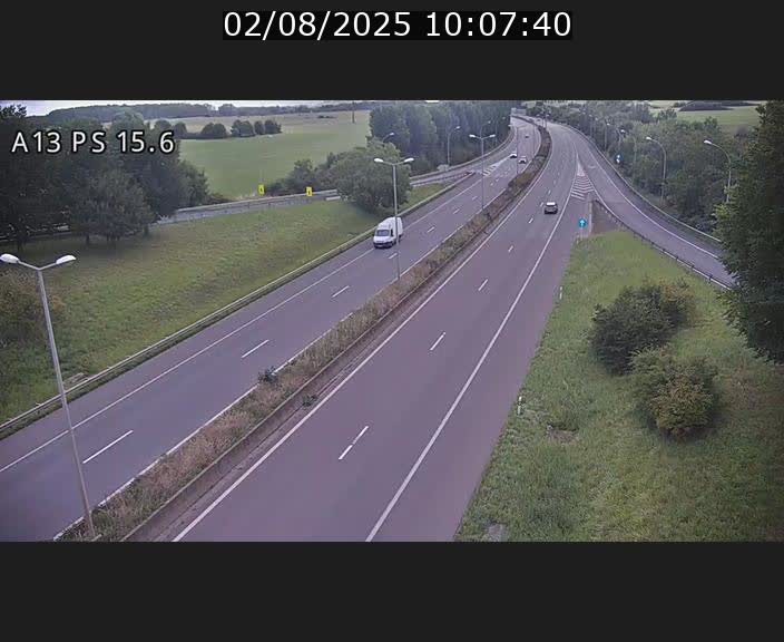 <h2>Traffic live webcam Luxembourg Kayl - A13 direction Dudelange - BK 15.6</h2>