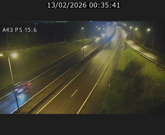 Traffic live webcam Luxembourg Kayl - A13 direction Dudelange - BK 15.6