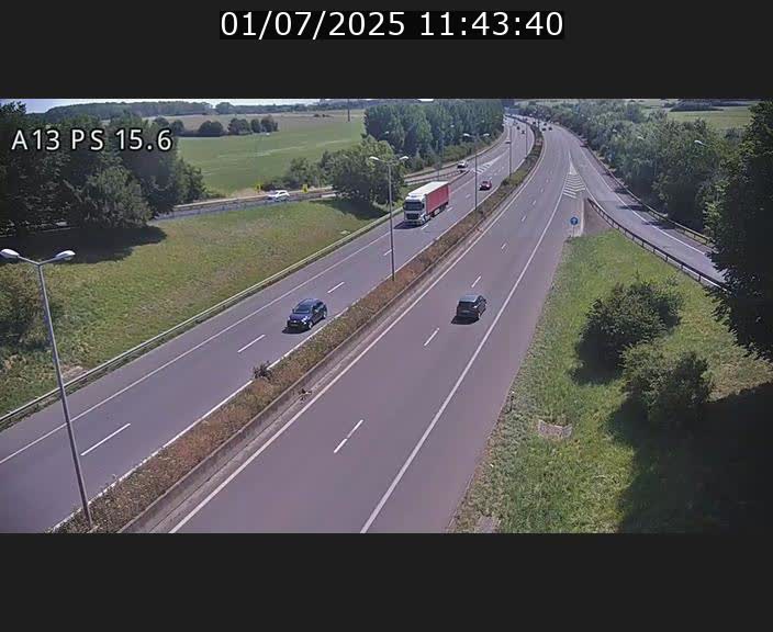 <h2>Traffic live webcam Luxembourg Kayl - A13 direction Dudelange - BK 15.6</h2>