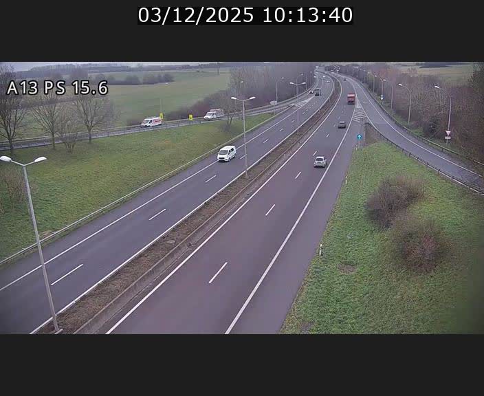 <h2>Traffic live webcam Luxembourg Kayl - A13 direction Dudelange - BK 15.6</h2>