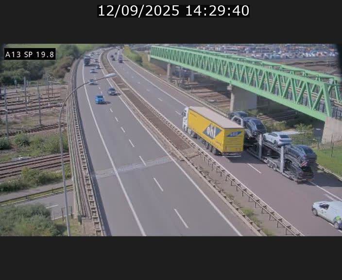 <h2>Traffic live webcam Luxembourg Croix de Bettembourg - A13 direction Esch-sur-Alzette - BK 19.8</h2>