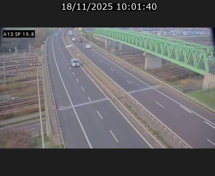 <h2>Traffic live webcam Luxembourg Croix de Bettembourg - A13 direction Esch-sur-Alzette - BK 19.8</h2>