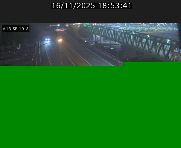 <h2>Traffic live webcam Luxembourg Croix de Bettembourg - A13 direction Esch-sur-Alzette - BK 19.8</h2>