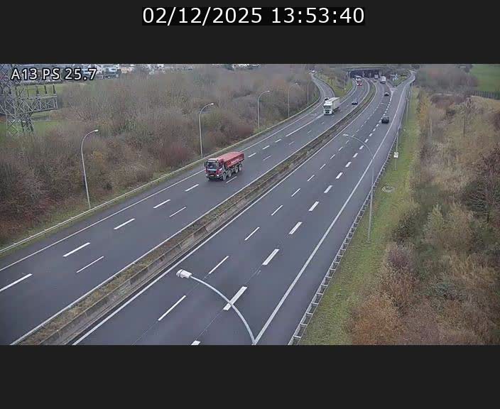 <h2>Traffic live webcam Luxembourg Frisange - A13 direction Allemagne - BK 26</h2>