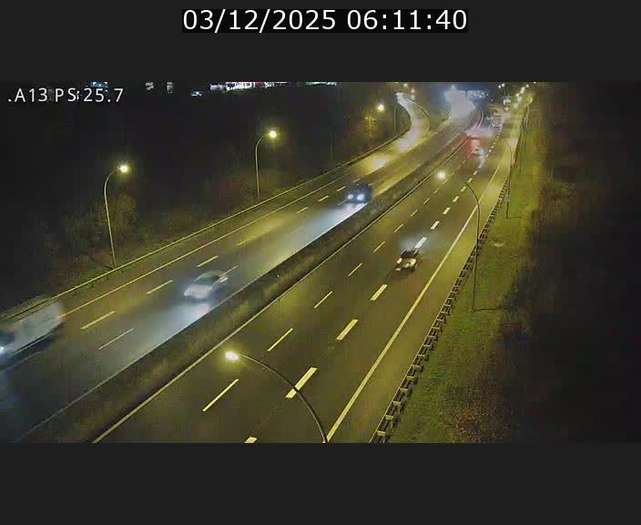 <h2>Traffic live webcam Luxembourg Frisange - A13 direction Allemagne - BK 26</h2>