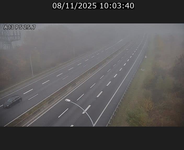 <h2>Traffic live webcam Luxembourg Frisange - A13 direction Allemagne - BK 26</h2>