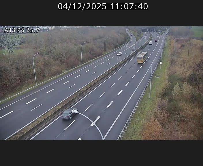 <h2>Traffic live webcam Luxembourg Frisange - A13 direction Allemagne - BK 26</h2>