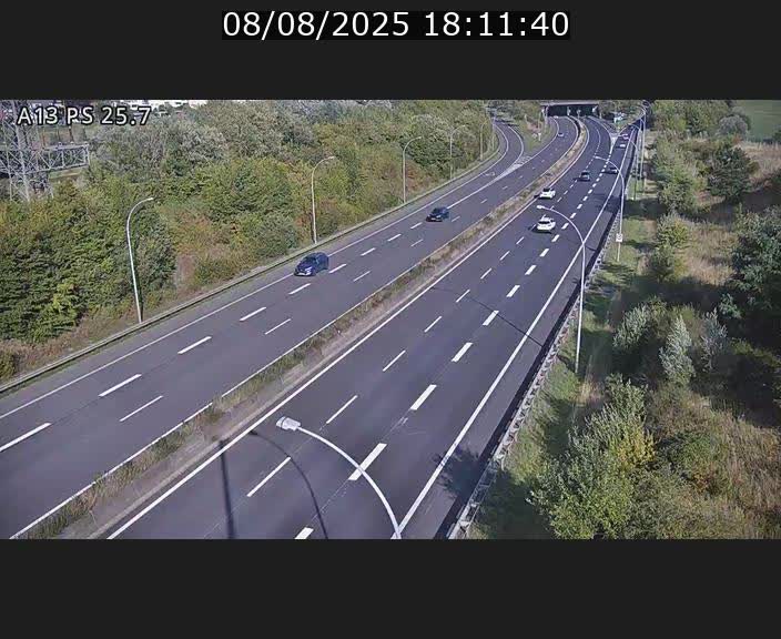<h2>Traffic live webcam Luxembourg Frisange - A13 direction Allemagne - BK 26</h2>