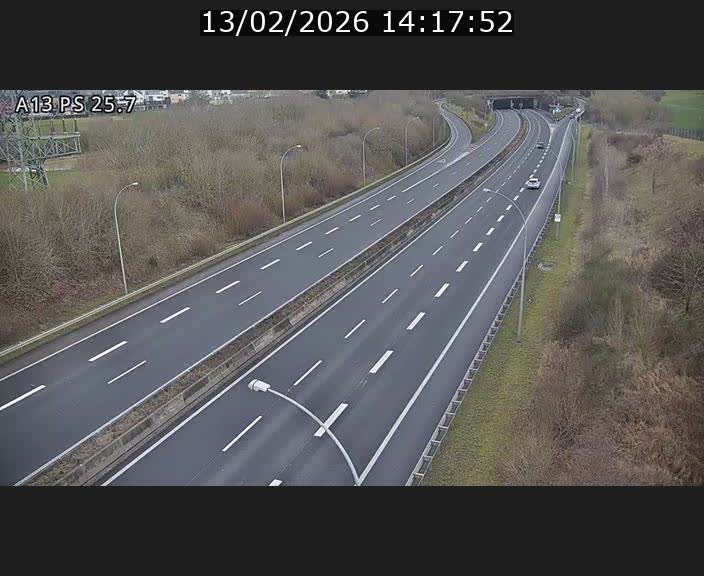 <h2>Traffic live webcam Luxembourg Frisange - A13 direction Allemagne - BK 26</h2>