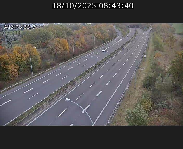 <h2>Traffic live webcam Luxembourg Frisange - A13 direction Allemagne - BK 26</h2>