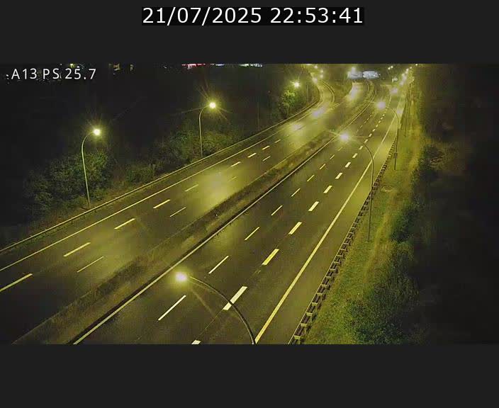 Traffic live webcam Luxembourg Frisange - A13 direction Allemagne - BK 26