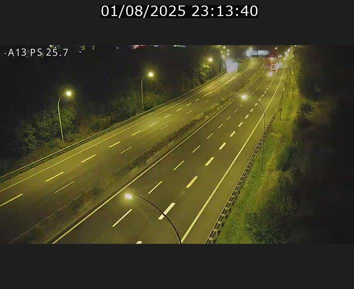 Traffic live webcam Luxembourg Frisange - A13 direction Allemagne - BK 26