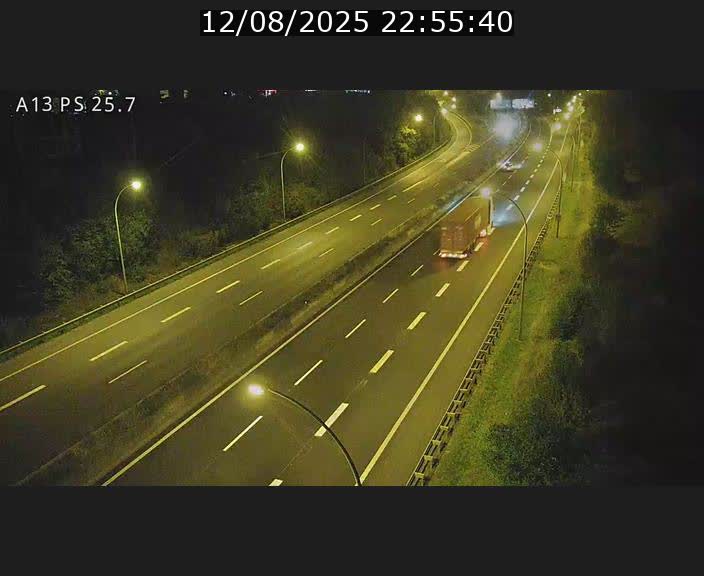 Traffic live webcam Luxembourg Frisange - A13 direction Allemagne - BK 26