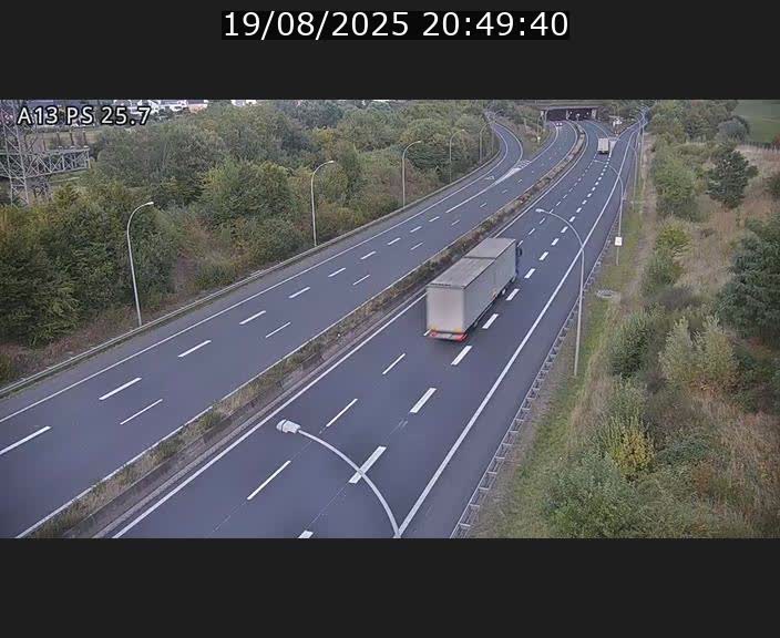 <h2>Traffic live webcam Luxembourg Frisange - A13 direction Allemagne - BK 26</h2>