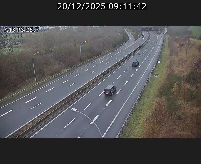 <h2>Traffic live webcam Luxembourg Frisange - A13 direction Allemagne - BK 26</h2>