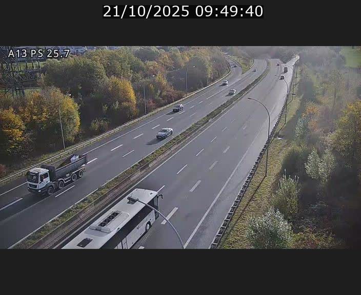 <h2>Traffic live webcam Luxembourg Frisange - A13 direction Allemagne - BK 26</h2>