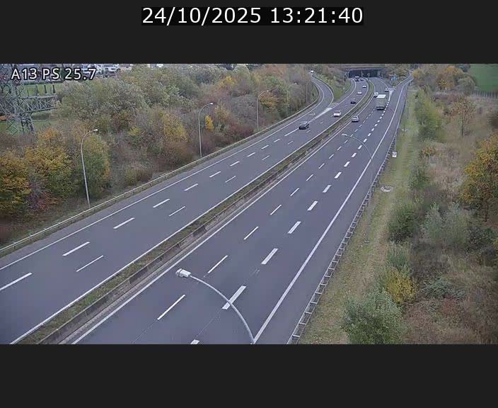 <h2>Traffic live webcam Luxembourg Frisange - A13 direction Allemagne - BK 26</h2>