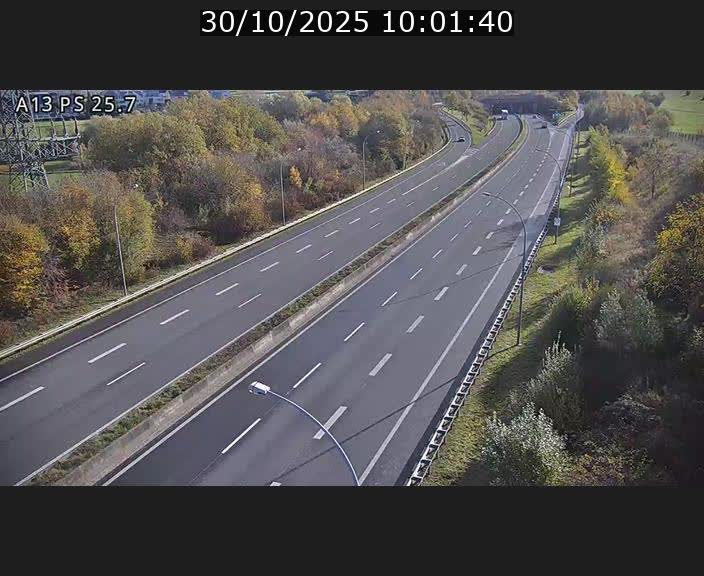 <h2>Traffic live webcam Luxembourg Frisange - A13 direction Allemagne - BK 26</h2>