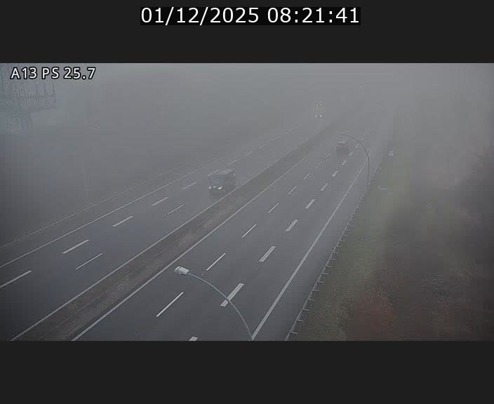 <h2>Traffic live webcam Luxembourg Frisange - A13 direction Allemagne - BK 26</h2>