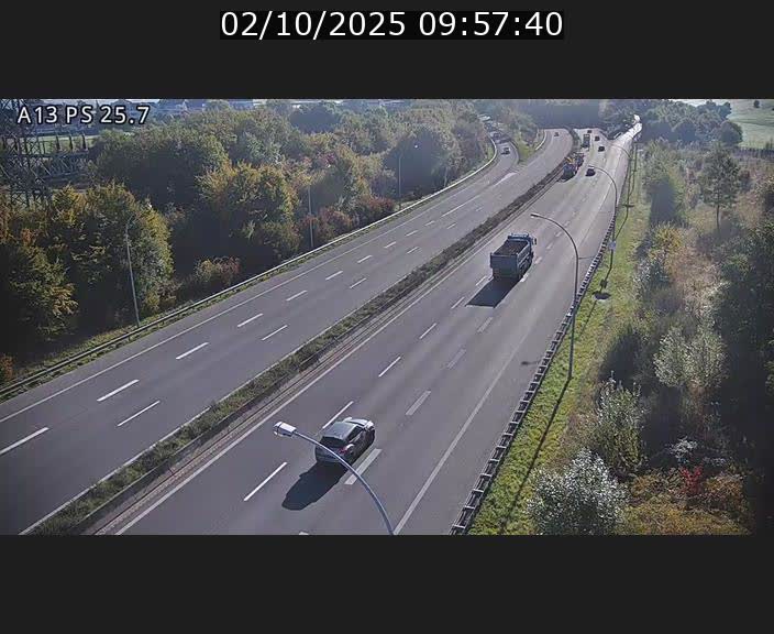 <h2>Traffic live webcam Luxembourg Frisange - A13 direction Allemagne - BK 26</h2>