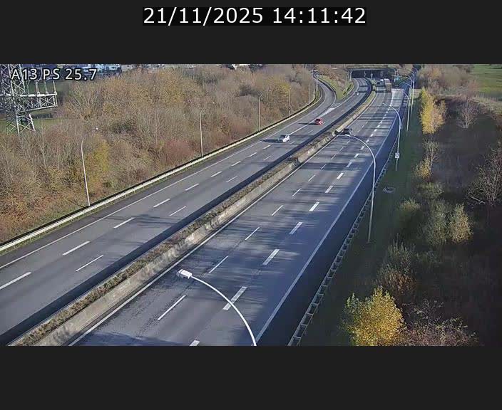 <h2>Traffic live webcam Luxembourg Frisange - A13 direction Allemagne - BK 26</h2>